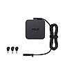 ASUS U65W-01 Mini Mulit-Tips Adaptor/Charger Pin with Plug Dimension 4.0mm*1/4.5mm*1/5.5mm*1 - Black