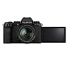 Fujifilm X-S10 Mirrorless Camera Body with XF18-55mm Lens (APS-C X-Trans CMOS 4 Sensor & FHD/240P) - Black