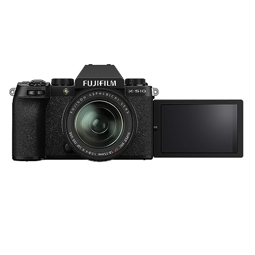 Fujifilm X-S10 Mirrorless Camera Body with XF18-55mm Lens (APS-C X-Trans CMOS 4 Sensor & FHD/240P) - Black Fujifilm X-S10 Mirrorless Camera Body with XF18-55mm Lens (APS-C X-Trans CMOS 4 Sensor & FHD/240P) - Black