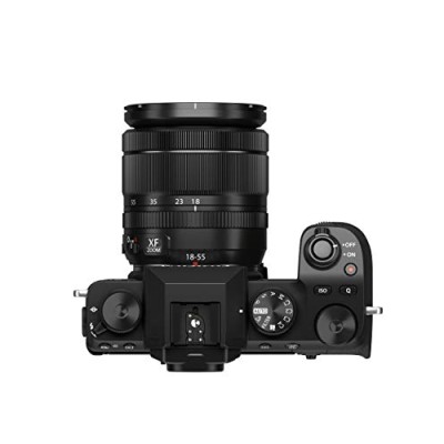 Fujifilm X-S10 Mirrorless Camera Body with XF18-55mm Lens (APS-C X-Trans CMOS 4 Sensor & FHD/240P) - Black Fujifilm X-S10 Mirrorless Camera Body with XF18-55mm Lens (APS-C X-Trans CMOS 4 Sensor & FHD/240P) - Black