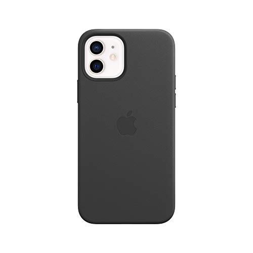 Apple Leather Case with MagSafe (for iPhone 12, 12 Pro) - Black Apple Leather Case with MagSafe (for iPhone 12, 12 Pro) - Black