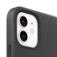Apple Leather Case with MagSafe (for iPhone 12, 12 Pro) - Black