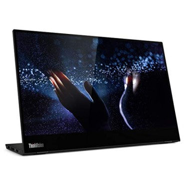 Lenovo Think vision M14T, 14 Inch (35.56 Cms) Fhd IPS 1920 x 1080 Pixels touchscreen 300 Nits Monitor (Raven Black) Lenovo Think vision M14T, 14 Inch (35.56 Cms) Fhd IPS 1920 x 1080 Pixels touchscreen 300 Nits Monitor (Raven Black)
