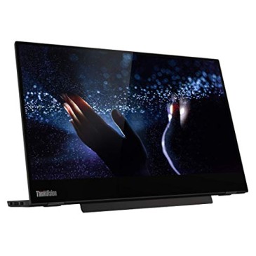 Lenovo Think vision M14T, 14 Inch (35.56 Cms) Fhd IPS 1920 x 1080 Pixels touchscreen 300 Nits Monitor (Raven Black) Lenovo Think vision M14T, 14 Inch (35.56 Cms) Fhd IPS 1920 x 1080 Pixels touchscreen 300 Nits Monitor (Raven Black)
