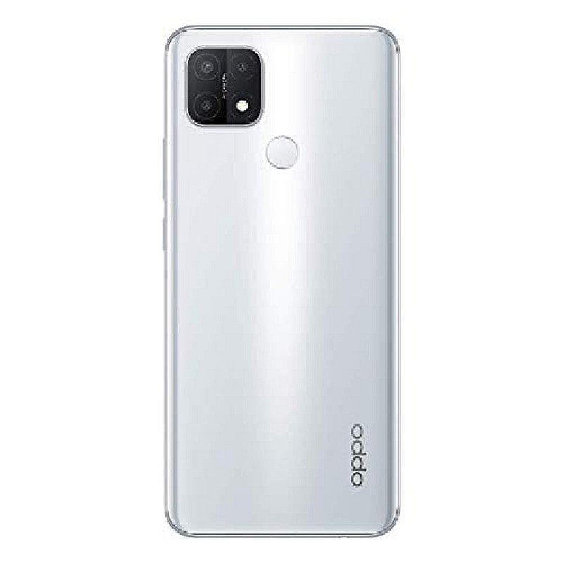 OPPO A15s (Fancy White, 4GB, 128GB Storage) Refurbished