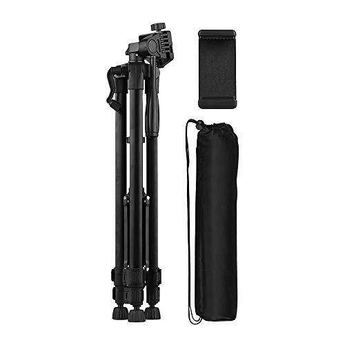 Tygot 3366 Aluminum Tripod (55-Inch), Universal Lightweight Tripod with Mobile Phone Holder Mount Cameras Tygot 3366 Aluminum Tripod (55-Inch), Universal Lightweight Tripod with Mobile Phone Holder Mount Cameras