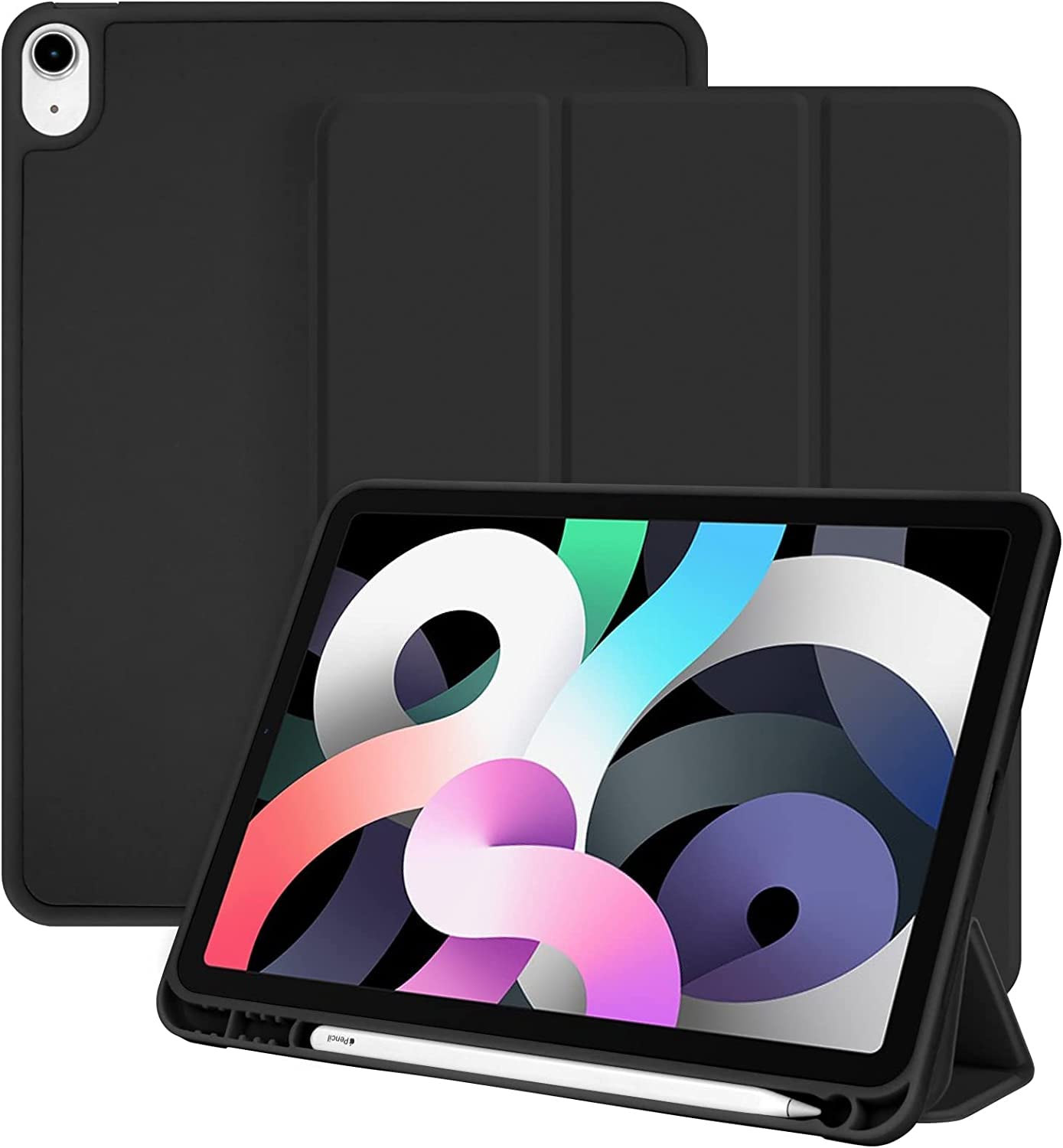 Robustrion Smart Flexible Trifold Flip Case Cover for iPad Air 5th