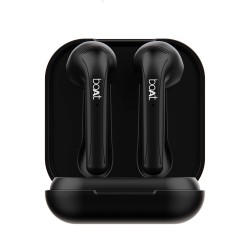 Boat Airdopes 481V2 Bluetooth Truly Wireless Earbuds with Mic(Active Black), one Size