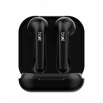 Boat Airdopes 481V2 Bluetooth Truly Wireless Earbuds with Mic(Active Black) 