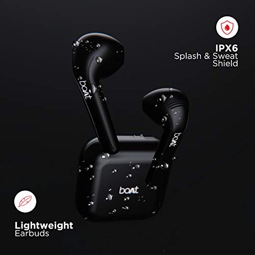 Boat Airdopes 481V2 Bluetooth Truly Wireless Earbuds with Mic(Active Black) Boat Airdopes 481V2 Bluetooth Truly Wireless Earbuds with Mic(Active Black)