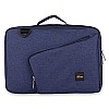 Protecta Vertex Lite Slim Profile Laptop Briefcase Bag with Organiser to 13.3 Inch BLUE