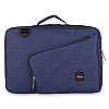 Protecta Vertex Lite Slim Profile Laptop Briefcase Bag with Organiser to 13.3 Inch BLUE