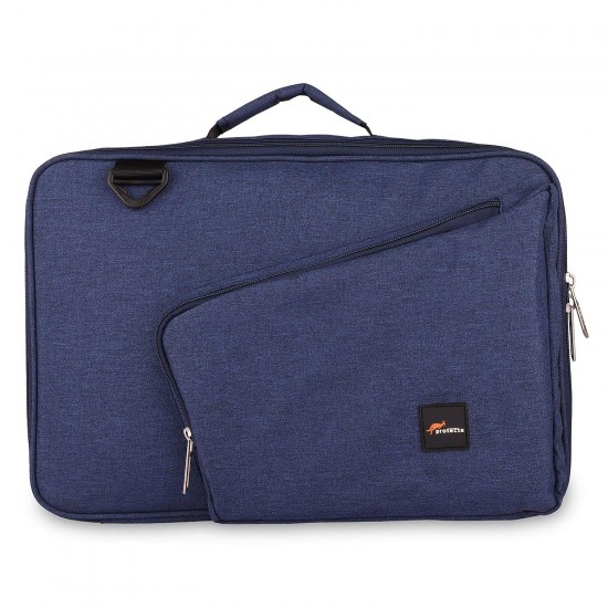 Protecta Vertex Lite Slim Profile Laptop Briefcase Bag with Organiser to 13.3 Inch BLUE