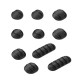 AIRTREE 10pcs/Set Multi-Purpose Cable Organizer Clips Cords Winders Earphone Charger Cable 