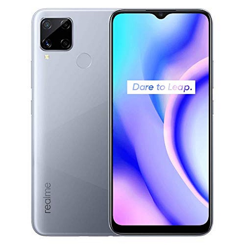 Realme C15 (Power Silver 4GB RAM 64GB Storage Refurbished