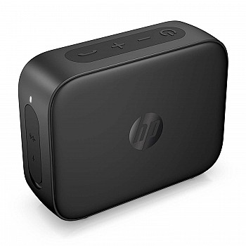 HP Bluetooth Speaker 350 with Noise Reduction Built in Microphone and Ip54 Water-Resistant Black