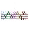 Cosmic Byte CB-GK-35 Themis 61 Key Mechanical Per Key RGB Gaming Keyboard with Outemu Swappable Red Switches and Software (White)