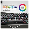 Cosmic Byte CB-GK-35 Themis 61 Key Mechanical Per Key RGB Gaming Keyboard with Outemu Swappable Red Switches and Software (White)