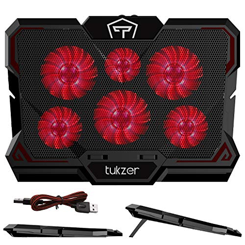 Tukzer RGB Laptop Cooling Pad, Portable Slim Quiet USB Powered Gaming Cooler Stand Chill Mat Tukzer RGB Laptop Cooling Pad, Portable Slim Quiet USB Powered Gaming Cooler Stand Chill Mat