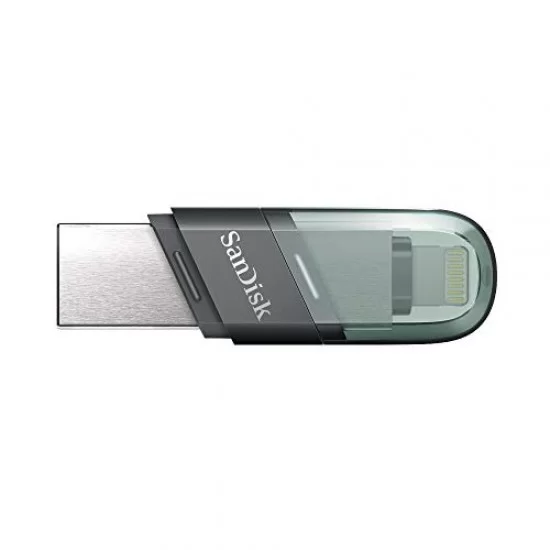 SanDisk iXpand Flash Drive Flip USB 3.0/USB 3.1 Gen 1 256GB for iOS and Windows