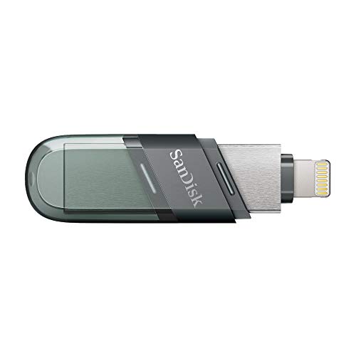 SanDisk iXpand Flash Drive Flip USB 3.0/USB 3.1 Gen 1 256GB for iOS and Windows SanDisk iXpand Flash Drive Flip USB 3.0/USB 3.1 Gen 1 256GB for iOS and Windows