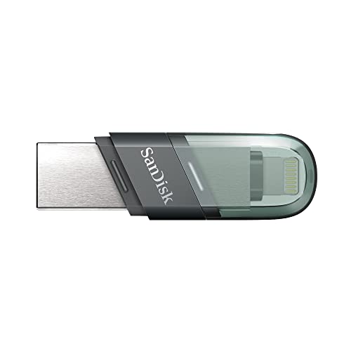 SanDisk iXpand Flash Drive Flip USB 3.0/USB 3.1 Gen 1 256GB for iOS and Windows SanDisk iXpand Flash Drive Flip USB 3.0/USB 3.1 Gen 1 256GB for iOS and Windows