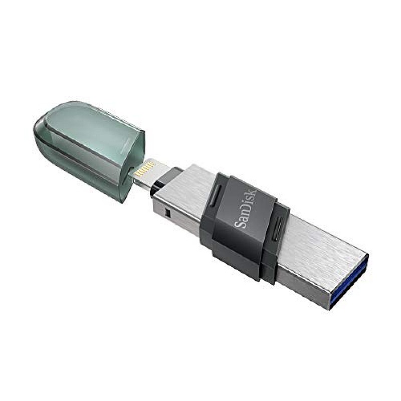 SanDisk iXpand Flash Drive Flip USB 3.0/USB 3.1 Gen 1 256GB for iOS and Windows