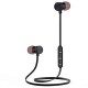 AIRTREE  Wireless Magnet Bluetooth Earphone Headphone with Mic, Sweatproof Sports Headset,  (Black)