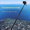 TELESIN 118"/3 Meters Ultra Long Selfie Stick for GoPro Max Hero 9 8 7 6 5 4 3+, Insta 360 One R One X, DJI Osmo Black