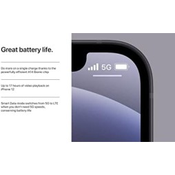 Apple iPhone 12 Mini, 128GB, Black refurbished