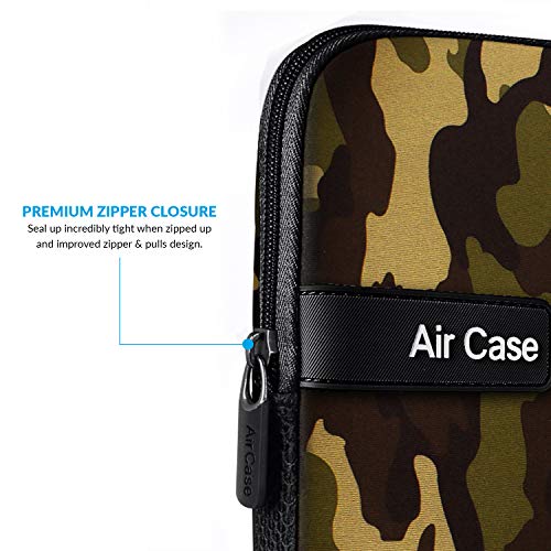 AirCase Protective Laptop Bag Sleeve fits Upto 15.6" Laptop/MacBook, Wrinkle Free Camouflage AirCase Protective Laptop Bag Sleeve fits Upto 15.6" Laptop/MacBook, Wrinkle Free Camouflage