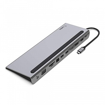 Belkin USB C Hub, 11-in-1 MultiPort Adapter Dock 