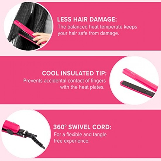 Syska CPF6800 Hair Dryer and Hair Straightener Female Combo Pack (Multicolour)