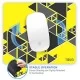 Tizum Mouse Pad/Computer Mouse Mat with Anti-Slip Rubber Base | Smooth Mouse Control 