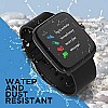 FLiX Beetel S1 Bluetooth Smart Watch, IPX 68 Rated Water and Dust Resistant Smart watch Black