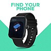 FLiX Beetel S1 Bluetooth Smart Watch, IPX 68 Rated Water and Dust Resistant Smart watch Black