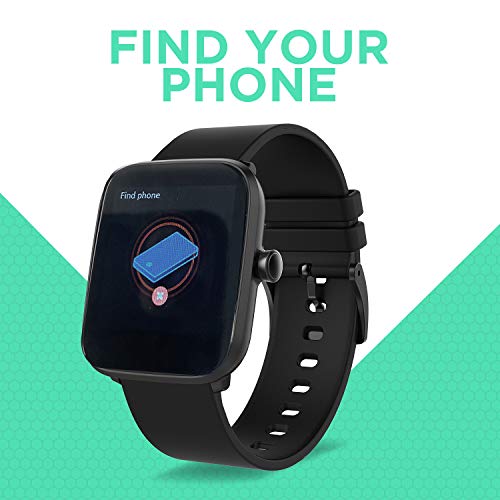 FLiX Beetel S1 Bluetooth Smart Watch, IPX 68 Rated Water and Dust Resistant Smart watch Black FLiX Beetel S1 Bluetooth Smart Watch, IPX 68 Rated Water and Dust Resistant Smart watch Black