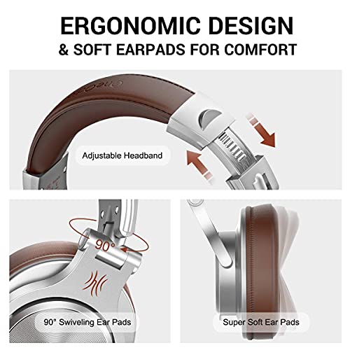 OneOdio A71 Over Ear Headphones with Mic, On-Line Volume & Share-Port Headsets for Gaming Office Phone Call OneOdio A71 Over Ear Headphones with Mic, On-Line Volume & Share-Port Headsets for Gaming Office Phone Call