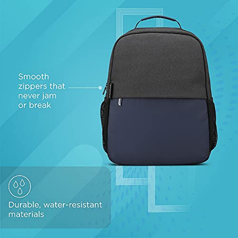 Lenovo 15.6" (39.62cm) Slim Everyday Backpack, Made in India, Compact, Water-resistant