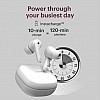 Noise Buds Prima 2 In Ear Earbuds Bluetooth Headset (Pearl White)