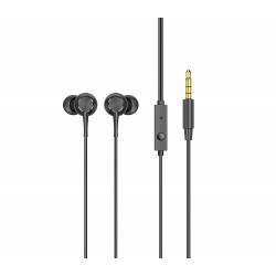 FLiX (Beetel Tone 130 Wired in Ear Earphones with Mic, 10Mm Black, Xep-E23