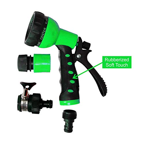 AIRTREE Car & Bike Cleaning Expandable Water Hose Reel 5mtr with Soft Grip 7 Function Spray Gun AIRTREE Car & Bike Cleaning Expandable Water Hose Reel 5mtr with Soft Grip 7 Function Spray Gun