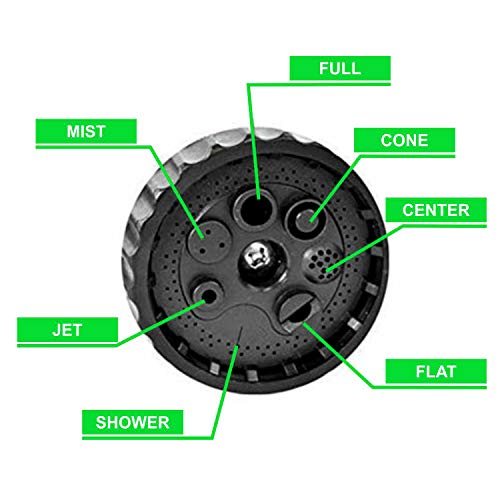 AIRTREE Car & Bike Cleaning Expandable Water Hose Reel 5mtr with Soft Grip 7 Function Spray Gun AIRTREE Car & Bike Cleaning Expandable Water Hose Reel 5mtr with Soft Grip 7 Function Spray Gun