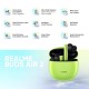 realme Buds Air 2 True Wireless in Ear Earbuds with Active Noise Cancellation (ANC), Super Low Latency Gaming Mode, (Closer Green)