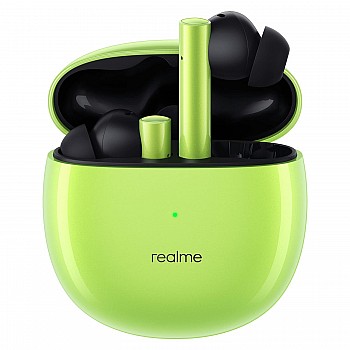 realme Buds Air 2 True Wireless in Ear Earbuds with Active Noise Cancellation (ANC), Super Low Latency Gaming Mode, (Closer Green)