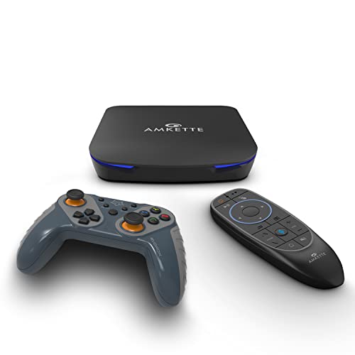 EvoFox Game Box TV Gaming Console With Smart Remote and Game Controller 4 GB RAM, 32 GB Storage 3D GPU, 4-Core Processor Coal Black EvoFox Game Box TV Gaming Console With Smart Remote and Game Controller 4 GB RAM, 32 GB Storage 3D GPU, 4-Core Processor Coal Black