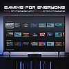 EvoFox Game Box TV Gaming Console With Smart Remote and Game Controller 4 GB RAM, 32 GB Storage 3D GPU, 4-Core Processor Coal Black