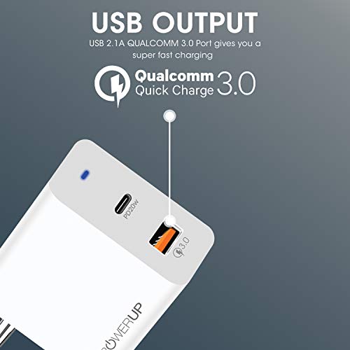 Powerup stay charged 20W Dual Port USB Wall Charge Adapter for Smartphones/Tablet with BIS Certified in-Built Auto-Detect Technology. Powerup stay charged 20W Dual Port USB Wall Charge Adapter for Smartphones/Tablet with BIS Certified in-Built Auto-Detect Technology.