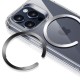 ESR Magnetic Ring 360, Compatible with MagSafe Sticker, Universal Magnetic Kit for iPhone 15/14/13/12/11/X Series Black and Silver