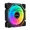 Live Tech Mystic RGB PC Case 7 Blade Fan Air Balance Curve Blade Design